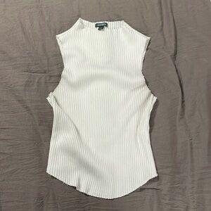 Wild Fable Mock Neck Knit Ribbed Top